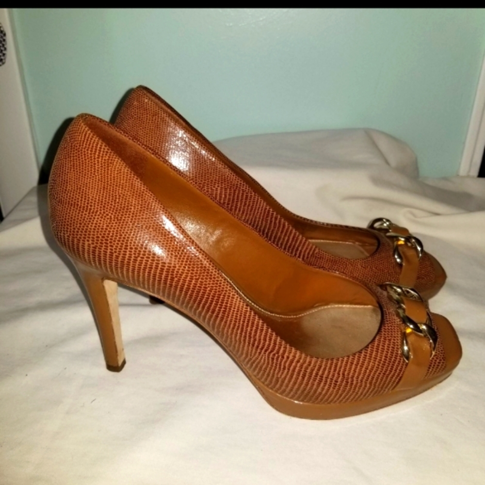 Antonio Melani leather heels -size 8.5M